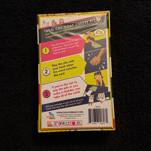 Taco, Cat, Goat, Cheese, Pizza Card Game - Picture 2 of 2